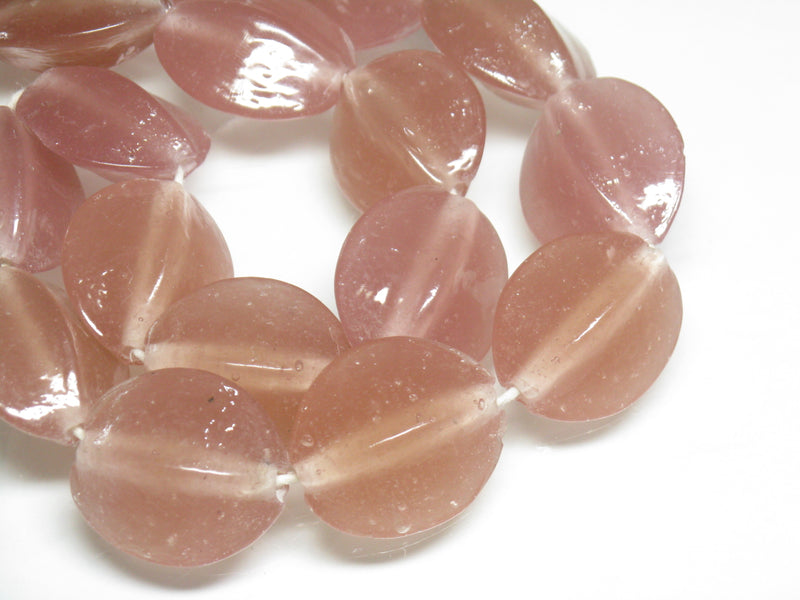 TOKO-BEADS AG065-19N Vintage colored Glass bead (Strand) 19~20mm AG065-19N ぎんなん型ガラスビーズ・ビンテージ（連） 19~20mm Asian bead & African bead  Handmade,Lampeork,bead,asia,india,ethnic,parts,accessory,beads とんぼ玉,ビーズ,トンボ玉,アジア,インド,エスニック,手作り,パーツ,アクセサリー