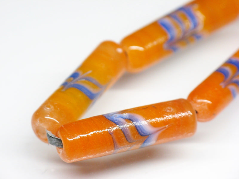 TOKO-BEADS AG066-08N Glass bead (Strand) 5~6mm AG066-08N とんぼ玉（連） 5~6mm Asian bead & African bead  Handmade,Lampeork,bead,asia,india,ethnic,parts,accessory,beads とんぼ玉,ビーズ,トンボ玉,アジア,インド,エスニック,手作り,パーツ,アクセサリー