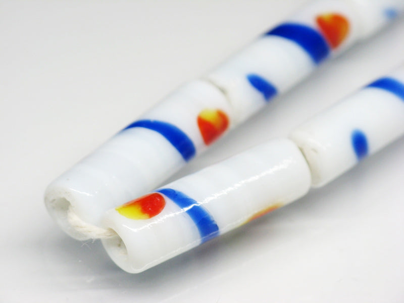 TOKO-BEADS AG066-11N Glass bead (Strand) 6mm AG066-11N とんぼ玉（連） 6mm Asian bead & African bead  Handmade,Lampeork,bead,asia,india,ethnic,parts,accessory,beads とんぼ玉,ビーズ,トンボ玉,アジア,インド,エスニック,手作り,パーツ,アクセサリー