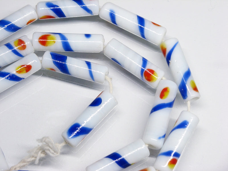 TOKO-BEADS AG066-11N Glass bead (Strand) 6mm AG066-11N とんぼ玉（連） 6mm Asian bead & African bead  Handmade,Lampeork,bead,asia,india,ethnic,parts,accessory,beads とんぼ玉,ビーズ,トンボ玉,アジア,インド,エスニック,手作り,パーツ,アクセサリー