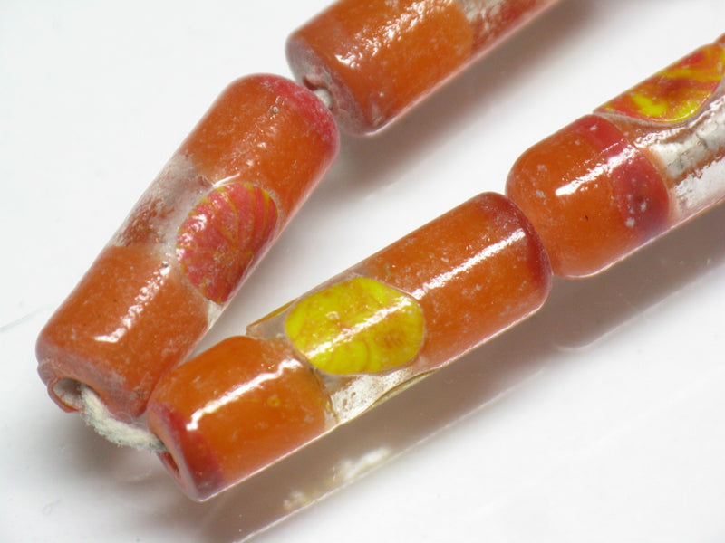 TOKO-BEADS AG066-15N Glass bead (strand) 8mm AG066-15N とんぼ玉（連） 8mm Asian bead & African bead  Handmade,Lampeork,bead,asia,india,ethnic,parts,accessory,beads とんぼ玉,ビーズ,トンボ玉,アジア,インド,エスニック,手作り,パーツ,アクセサリー