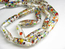 TOKO-BEADS AG066-52N Glass bead (Strand) 7~7.5mm AG066-52N とんぼ玉（連） 7~7.5mm Asian bead & African bead  Handmade,Lampeork,bead,asia,india,ethnic,parts,accessory,beads とんぼ玉,ビーズ,トンボ玉,アジア,インド,エスニック,手作り,パーツ,アクセサリー