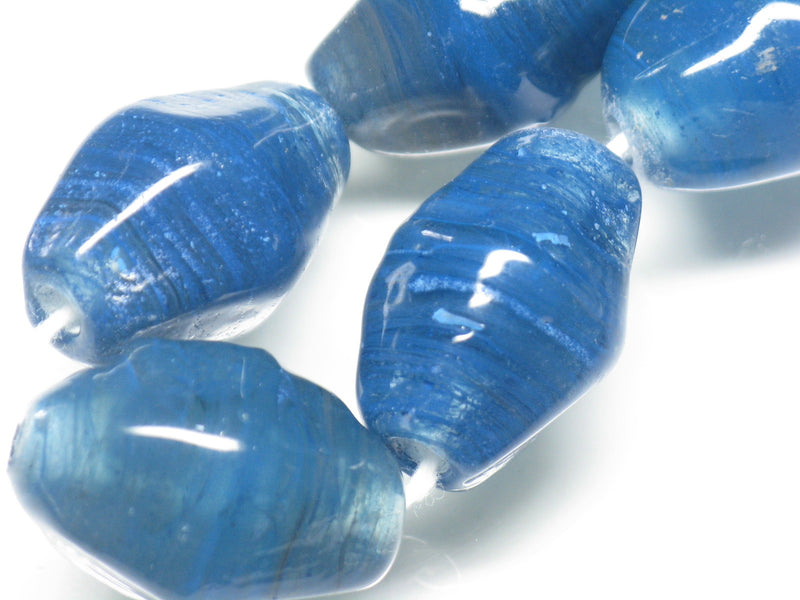 TOKO-BEADS AG067N-66 Glass bead (strand) 16~17mm AG067N-66 大型ひし形とんぼ玉（連） 16~17mm Asian bead & African bead  Handmade,Lampeork,bead,asia,india,ethnic,parts,accessory,beads とんぼ玉,ビーズ,トンボ玉,アジア,インド,エスニック,手作り,パーツ,アクセサリー