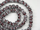 TOKO-BEADS AG070-07N Glass bead (strand) 7.5~8mm AG070-07N ストライプ柄とんぼ玉（連） 7.5~8mm Asian bead & African bead  Handmade,Lampeork,bead,asia,india,ethnic,parts,accessory,beads とんぼ玉,ビーズ,トンボ玉,アジア,インド,エスニック,手作り,パーツ,アクセサリー