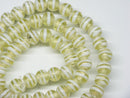 TOKO-BEADS AG070-11N Glass bead (strand) 9.5mm AG070-11N ストライプ柄とんぼ玉（連） 9.5mm Asian bead & African bead  Handmade,Lampeork,bead,asia,india,ethnic,parts,accessory,beads とんぼ玉,ビーズ,トンボ玉,アジア,インド,エスニック,手作り,パーツ,アクセサリー