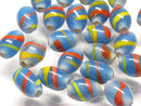 TOKO-BEADS | TOKO-BEADS |AG070-65S ストライプ柄とんぼ玉 7.5~8.5mm | TOKO-BEADS |AG070-65S Glass bead 7.5~8.5mm Asian bead & African bead  Handmade,Lampeork,bead,asia,india,ethnic,parts,accessory,beads とんぼ玉,ビーズ,トンボ玉,アジア,インド,エスニック,手作り,パーツ,アクセサリー