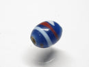 TOKO-BEADS | TOKO-BEADS |AG070-68S ストライプ柄とんぼ玉 8.5～9.5mm | TOKO-BEADS |AG070-68S Glass bead 8.5～9.5mm Asian bead & African bead  Handmade,Lampeork,bead,asia,india,ethnic,parts,accessory,beads とんぼ玉,ビーズ,トンボ玉,アジア,インド,エスニック,手作り,パーツ,アクセサリー