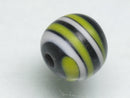 TOKO-BEADS AG072-05S Glass bead 11mm AG072-05S ストライプ柄とんぼ玉 11mm Asian bead & African bead  Handmade,Lampeork,bead,asia,india,ethnic,parts,accessory,beads とんぼ玉,ビーズ,トンボ玉,アジア,インド,エスニック,手作り,パーツ,アクセサリー