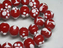 TOKO-BEADS AG073-02N Paw pad & Fish glass bead (strand) 13~14mm AG073-02N 肉球と魚柄ビーズ（連） 13~14mmAG073-02N Paw pad & Fish glass bead (strand) 13~14mmHandmade,Lampeork,bead,asia,india,ethnic,parts,accessory,beads| TOKO-BEADS |AG073-02N Paw pad & Fish glass bead (strand) 13~14mm Asian bead & African bead  Handmade,Lampeork,bead,asia,india,ethnic,parts,accessory,beads とんぼ玉,ビーズ,トンボ玉,アジア,インド,エスニック,手作り,パーツ,アクセサリー