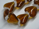 TOKO-BEADS | TOKO-BEADS |AG074-18N ハート型フラットビーズ（連） 22~23mm | TOKO-BEADS |AG074-18N Heart shaped flat glass bead (strand) 22~23mm Asian bead & African bead  Handmade,Lampeork,bead,asia,india,ethnic,parts,accessory,beads とんぼ玉,ビーズ,トンボ玉,アジア,インド,エスニック,手作り,パーツ,アクセサリー