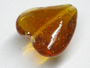TOKO-BEADS | TOKO-BEADS |AG074-18S ハート型フラットビーズ 22~23mm | TOKO-BEADS |AG074-18S Heart shaped flat glass bead 22~23mm Asian bead & African bead  Handmade,Lampeork,bead,asia,india,ethnic,parts,accessory,beads とんぼ玉,ビーズ,トンボ玉,アジア,インド,エスニック,手作り,パーツ,アクセサリー