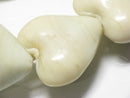 TOKO-BEADS AG074-30N Heart shaped flat glass bead (strand) 30~32mm AG074-30N ハート型フラットビーズ（連） 30~32mmAG074-30N Heart shaped flat glass bead (strand) 30~32mmHandmade,Lampeork,bead,asia,india,ethnic,parts,accessory,beads| TOKO-BEADS |AG074-30N Heart shaped flat glass bead (strand) 30~32mm Asian bead & African bead  Handmade,Lampeork,bead,asia,india,ethnic,parts,accessory,beads とんぼ玉,ビーズ,トンボ玉,アジア,インド,エスニック,手作り,パーツ,アクセサリー