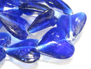 TOKO-BEADS AG074-39N Heart shaped flat glass bead (strand) 32~33mm AG074-39N ハート型フラットビーズ（連） 32~33mm Asian bead & African bead  Handmade,Lampeork,bead,asia,india,ethnic,parts,accessory,beads とんぼ玉,ビーズ,トンボ玉,アジア,インド,エスニック,手作り,パーツ,アクセサリー