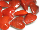 TOKO-BEADS AG074-42N Heart shaped flat glass bead (strand) 32~33mm AG074-42N ハート型フラットビーズ（連） 32~33mm Asian bead & African bead  Handmade,Lampeork,bead,asia,india,ethnic,parts,accessory,beads とんぼ玉,ビーズ,トンボ玉,アジア,インド,エスニック,手作り,パーツ,アクセサリー