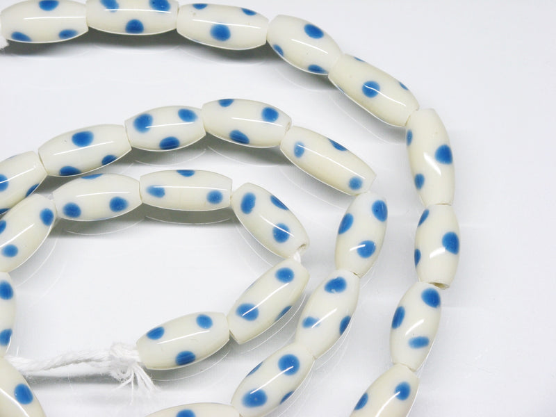 TOKO-BEADS AG076-01N Glass bead (strand) 6.5mm AG076-01N とんぼ玉（連） 6.5mm Asian bead & African bead  Handmade,Lampeork,bead,asia,india,ethnic,parts,accessory,beads とんぼ玉,ビーズ,トンボ玉,アジア,インド,エスニック,手作り,パーツ,アクセサリー