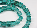 TOKO-BEADS AG077-05N Cubic glass bead (Strand) 8~9mm AG077-05N 単色ガラスキューブ（連） 8~9mm Asian bead & African bead  Handmade,Lampeork,bead,asia,india,ethnic,parts,accessory,beads とんぼ玉,ビーズ,トンボ玉,アジア,インド,エスニック,手作り,パーツ,アクセサリー