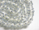 TOKO-BEADS | TOKO-BEADS |AG082-17N スタッドビーズ（連） 10~11mm | TOKO-BEADS |AG082-17N Glass bead (strand) 10~11mm Asian bead & African bead  Handmade,Lampeork,bead,asia,india,ethnic,parts,accessory,beads とんぼ玉,ビーズ,トンボ玉,アジア,インド,エスニック,手作り,パーツ,アクセサリー