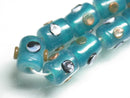 TOKO-BEADS | TOKO-BEADS |AG082-51N スタッドビーズ（連） 8mm | TOKO-BEADS |AG082-51N Glass bead (strand) 8mm Asian bead & African bead  Handmade,Lampeork,bead,asia,india,ethnic,parts,accessory,beads とんぼ玉,ビーズ,トンボ玉,アジア,インド,エスニック,手作り,パーツ,アクセサリー