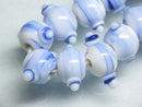 TOKO-BEADS | TOKO-BEADS |AG082-71N スタッドビーズ（連） 9.5~10mm | TOKO-BEADS |AG082-71N Glass bead (strand) 9.5~10mm Asian bead & African bead  Handmade,Lampeork,bead,asia,india,ethnic,parts,accessory,beads とんぼ玉,ビーズ,トンボ玉,アジア,インド,エスニック,手作り,パーツ,アクセサリー