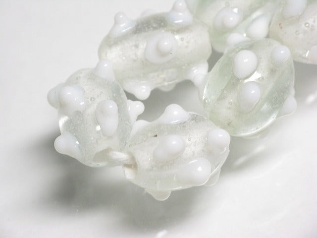 TOKO-BEADS AG082-11N Glass bead (strand) 10~11mm AG082-11N スタッドビーズ（連） 10~11mm Asian bead & African bead  Handmade,Lampeork,bead,asia,india,ethnic,parts,accessory,beads とんぼ玉,ビーズ,トンボ玉,アジア,インド,エスニック,手作り,パーツ,アクセサリー