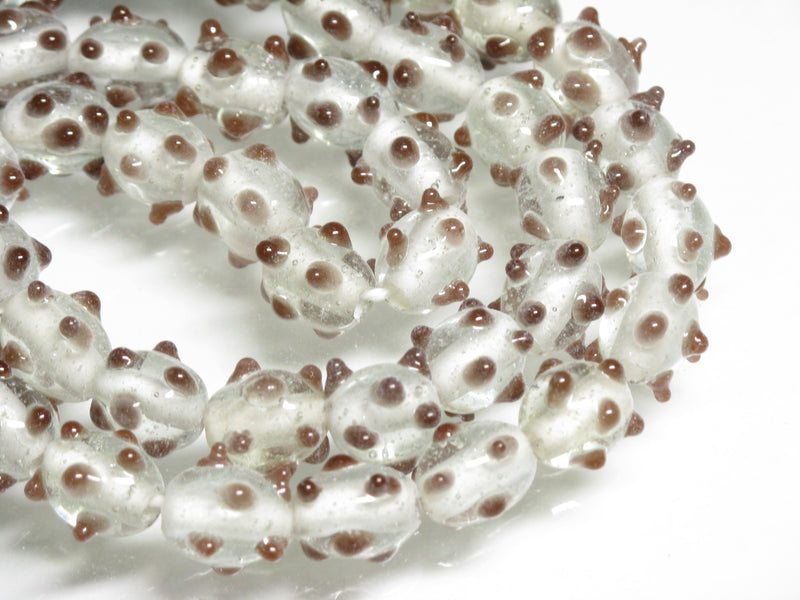 TOKO-BEADS AG082-16N Glass bead (strand) 10~11mm AG082-16N スタッドビーズ（連） 10~11mm Asian bead & African bead  Handmade,Lampeork,bead,asia,india,ethnic,parts,accessory,beads とんぼ玉,ビーズ,トンボ玉,アジア,インド,エスニック,手作り,パーツ,アクセサリー