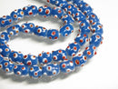 TOKO-BEADS AG082-31N Glass bead (strand) 10~11mm AG082-31N スタッドビーズ（連） 10~11mm Asian bead & African bead  Handmade,Lampeork,bead,asia,india,ethnic,parts,accessory,beads とんぼ玉,ビーズ,トンボ玉,アジア,インド,エスニック,手作り,パーツ,アクセサリー