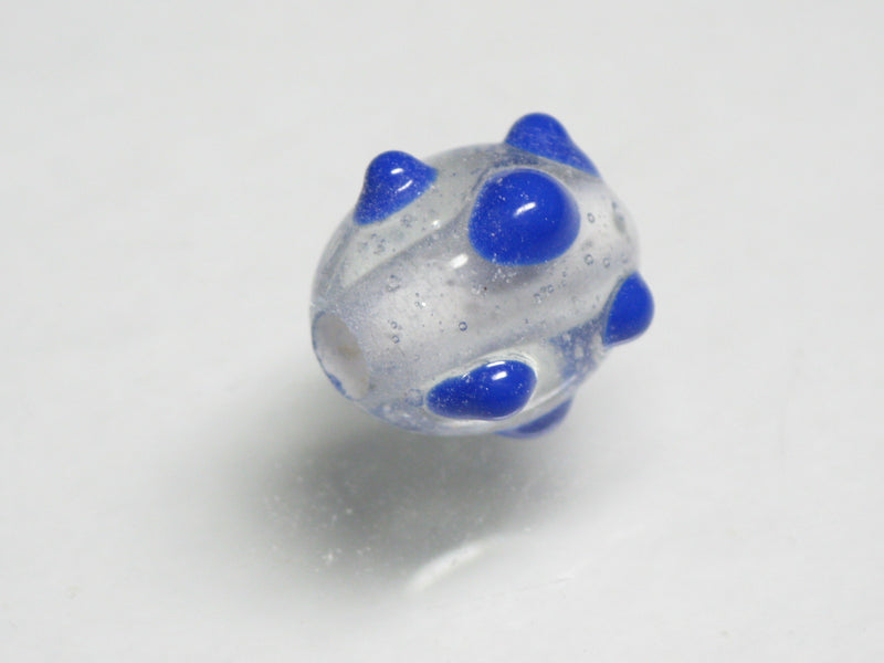 TOKO-BEADS AG082-13S Glass bead 10~11mm AG082-13S スタッドビーズ 10~11mm Asian bead & African bead  Handmade,Lampeork,bead,asia,india,ethnic,parts,accessory,beads とんぼ玉,ビーズ,トンボ玉,アジア,インド,エスニック,手作り,パーツ,アクセサリー