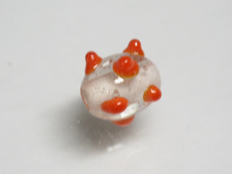 TOKO-BEADS AG082-15S Glass bead 10~11mm AG082-15S スタッドビーズ 10~11mm Asian bead & African bead  Handmade,Lampeork,bead,asia,india,ethnic,parts,accessory,beads とんぼ玉,ビーズ,トンボ玉,アジア,インド,エスニック,手作り,パーツ,アクセサリー