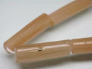 TOKO-BEADS | TOKO-BEADS |AG085-13N バンブービーズL（連） 8~10mm | TOKO-BEADS |AG085-13N Glass bamboo bead  (L) (strand) 8~10mm Asian bead & African bead  Handmade,Lampeork,bead,asia,india,ethnic,parts,accessory,beads とんぼ玉,ビーズ,トンボ玉,アジア,インド,エスニック,手作り,パーツ,アクセサリー
