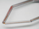 TOKO-BEADS | TOKO-BEADS |AG085-16N バンブービーズL（連） 2.5~3.5mm | TOKO-BEADS |AG085-16N Glass bamboo bead  (L) (strand) 2.5~3.5mm Asian bead & African bead  Handmade,Lampeork,bead,asia,india,ethnic,parts,accessory,beads とんぼ玉,ビーズ,トンボ玉,アジア,インド,エスニック,手作り,パーツ,アクセサリー