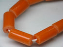 TOKO-BEADS | TOKO-BEADS |AG085-35N バンブービーズ（連） 7.5~9mm | TOKO-BEADS |AG085-35N Glass bamboo bead (strand) 7.5~9mm Asian bead & African bead  Handmade,Lampeork,bead,asia,india,ethnic,parts,accessory,beads とんぼ玉,ビーズ,トンボ玉,アジア,インド,エスニック,手作り,パーツ,アクセサリー