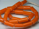 TOKO-BEADS | TOKO-BEADS |AG085-35N バンブービーズ（連） 7.5~9mm | TOKO-BEADS |AG085-35N Glass bamboo bead (strand) 7.5~9mm Asian bead & African bead  Handmade,Lampeork,bead,asia,india,ethnic,parts,accessory,beads とんぼ玉,ビーズ,トンボ玉,アジア,インド,エスニック,手作り,パーツ,アクセサリー