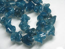 TOKO-BEADS AG087-33N Glass bead (strand) 14~16mm AG087-33N トゥイストビーズ（連） 14~16mm Asian bead & African bead  Handmade,Lampeork,bead,asia,india,ethnic,parts,accessory,beads とんぼ玉,ビーズ,トンボ玉,アジア,インド,エスニック,手作り,パーツ,アクセサリー