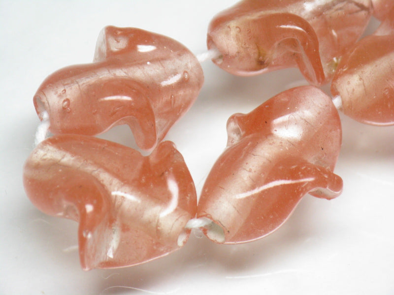 TOKO-BEADS AG087-35N Glass bead (strand) 16~17mm AG087-35N トゥイストビーズ（連） 16~17mm Asian bead & African bead  Handmade,Lampeork,bead,asia,india,ethnic,parts,accessory,beads とんぼ玉,ビーズ,トンボ玉,アジア,インド,エスニック,手作り,パーツ,アクセサリー