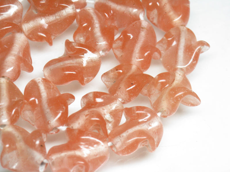 TOKO-BEADS AG087-35N Glass bead (strand) 16~17mm AG087-35N トゥイストビーズ（連） 16~17mm Asian bead & African bead  Handmade,Lampeork,bead,asia,india,ethnic,parts,accessory,beads とんぼ玉,ビーズ,トンボ玉,アジア,インド,エスニック,手作り,パーツ,アクセサリー