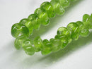 TOKO-BEADS | TOKO-BEADS |AG088-06N スモールウェイブビーズ（連） 7.5～8mm | TOKO-BEADS |AG088-06N Glass wave bead (strand) 7.5～8mm Asian bead & African bead  Handmade,Lampeork,bead,asia,india,ethnic,parts,accessory,beads とんぼ玉,ビーズ,トンボ玉,アジア,インド,エスニック,手作り,パーツ,アクセサリー