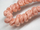 TOKO-BEADS | TOKO-BEADS |AG088-07N スモールウェイブビーズ（連） 7.5～8mm | TOKO-BEADS |AG088-07N Glass wave bead (strand) 7.5～8mm Asian bead & African bead  Handmade,Lampeork,bead,asia,india,ethnic,parts,accessory,beads とんぼ玉,ビーズ,トンボ玉,アジア,インド,エスニック,手作り,パーツ,アクセサリー