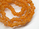 TOKO-BEADS | TOKO-BEADS |AG088-15N スモールウェイブビーズ（連） 6~7mm | TOKO-BEADS |AG088-15N Glass wave bead (strand) 6~7mm Asian bead & African bead  Handmade,Lampeork,bead,asia,india,ethnic,parts,accessory,beads とんぼ玉,ビーズ,トンボ玉,アジア,インド,エスニック,手作り,パーツ,アクセサリー