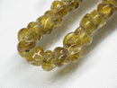 TOKO-BEADS | TOKO-BEADS |AG088-16N スモールウェイブビーズ（連） 6~7mm | TOKO-BEADS |AG088-16N Glass wave bead (strand) 6~7mm Asian bead & African bead  Handmade,Lampeork,bead,asia,india,ethnic,parts,accessory,beads とんぼ玉,ビーズ,トンボ玉,アジア,インド,エスニック,手作り,パーツ,アクセサリー