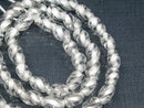 TOKO-BEADS | TOKO-BEADS |AG098-51N ツイストナツメ型ビーズ（連） 7~9mm | TOKO-BEADS |AG098-51N Glass bead(Strand) 7~9mm Asian bead & African bead  Handmade,Lampeork,bead,asia,india,ethnic,parts,accessory,beads とんぼ玉,ビーズ,トンボ玉,アジア,インド,エスニック,手作り,パーツ,アクセサリー