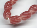 TOKO-BEADS | TOKO-BEADS |AG098-56N ツイストナツメ型ビーズ（連） 7~9mm | TOKO-BEADS |AG098-56N Glass bead(Strand) 7~9mm Asian bead & African bead  Handmade,Lampeork,bead,asia,india,ethnic,parts,accessory,beads とんぼ玉,ビーズ,トンボ玉,アジア,インド,エスニック,手作り,パーツ,アクセサリー