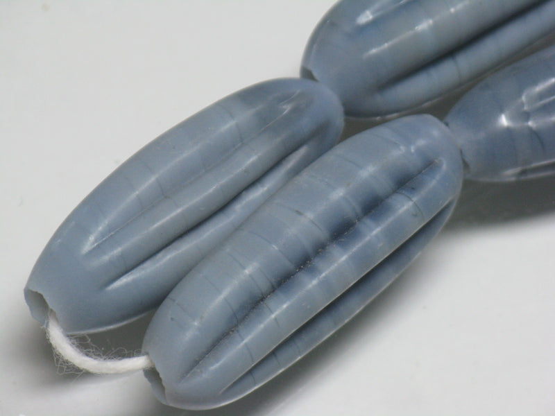 TOKO-BEADS AG099-12N Glass bead(Strand) 12~13mm AG099-12N 大型ナツメ型ビーズ（連） 12~13mm Asian bead & African bead  Handmade,Lampeork,bead,asia,india,ethnic,parts,accessory,beads とんぼ玉,ビーズ,トンボ玉,アジア,インド,エスニック,手作り,パーツ,アクセサリー