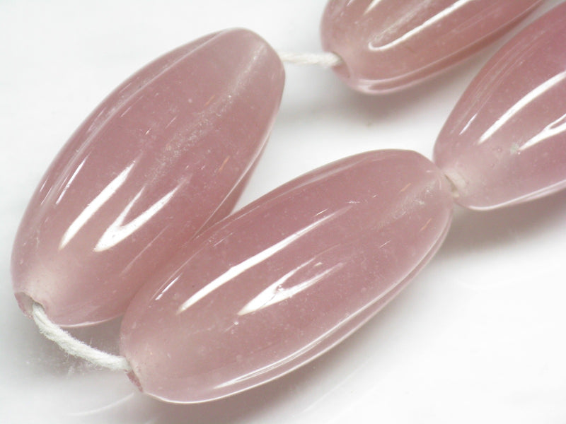 TOKO-BEADS AG099-26N Glass bead(Strand) 16~18mm AG099-26N 大型ナツメ型ビーズ（連） 16~18mm Asian bead & African bead  Handmade,Lampeork,bead,asia,india,ethnic,parts,accessory,beads とんぼ玉,ビーズ,トンボ玉,アジア,インド,エスニック,手作り,パーツ,アクセサリー