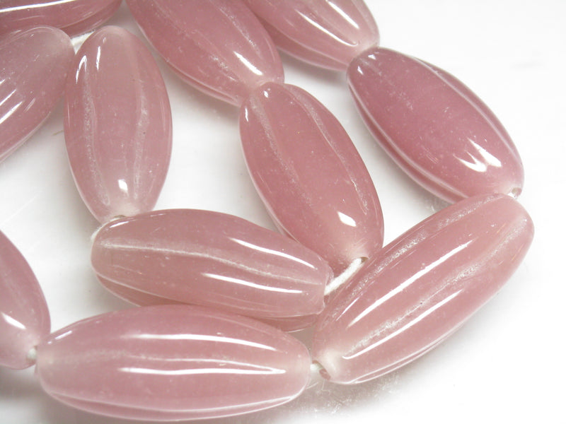 TOKO-BEADS AG099-26N Glass bead(Strand) 16~18mm AG099-26N 大型ナツメ型ビーズ（連） 16~18mm Asian bead & African bead  Handmade,Lampeork,bead,asia,india,ethnic,parts,accessory,beads とんぼ玉,ビーズ,トンボ玉,アジア,インド,エスニック,手作り,パーツ,アクセサリー