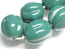 TOKO-BEADS AG099-50N Glass bead(Strand) 16~18mm AG099-50N 大型ナツメ型ビーズ（連） 16~18mm Asian bead & African bead  Handmade,Lampeork,bead,asia,india,ethnic,parts,accessory,beads とんぼ玉,ビーズ,トンボ玉,アジア,インド,エスニック,手作り,パーツ,アクセサリー