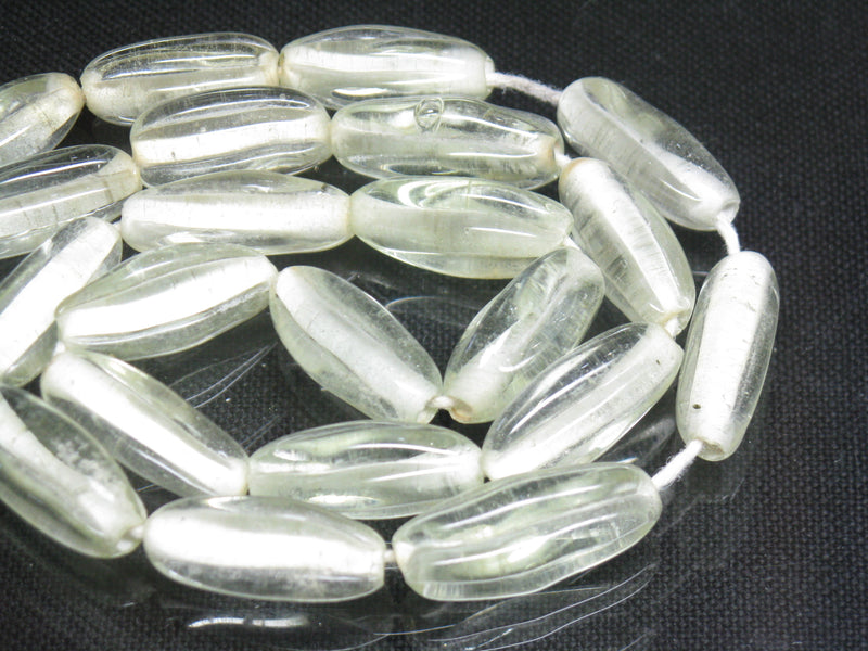 TOKO-BEADS AG099-58N Glass bead(Strand) 8~10mm AG099-58N 大型ナツメ型ビーズ（連） 8~10mm Asian bead & African bead  Handmade,Lampeork,bead,asia,india,ethnic,parts,accessory,beads とんぼ玉,ビーズ,トンボ玉,アジア,インド,エスニック,手作り,パーツ,アクセサリー