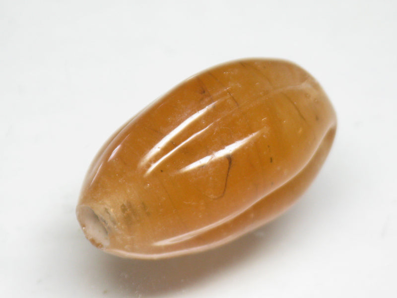 TOKO-BEADS AG099-19S Glass bead 15~16mm AG099-19S 大型ナツメ型ビーズ 15~16mm Asian bead & African bead  Handmade,Lampeork,bead,asia,india,ethnic,parts,accessory,beads とんぼ玉,ビーズ,トンボ玉,アジア,インド,エスニック,手作り,パーツ,アクセサリー