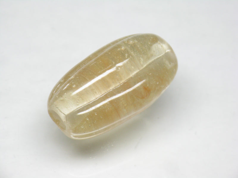 TOKO-BEADS AG099-21S Glass bead 15~16mm AG099-21S 大型ナツメ型ビーズ 15~16mm Asian bead & African bead  Handmade,Lampeork,bead,asia,india,ethnic,parts,accessory,beads とんぼ玉,ビーズ,トンボ玉,アジア,インド,エスニック,手作り,パーツ,アクセサリー