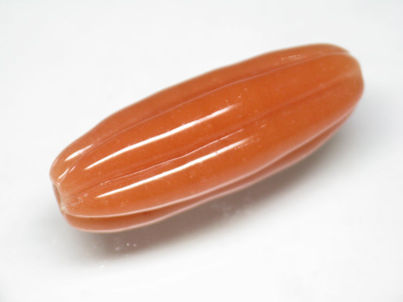 TOKO-BEADS AG099-22S Glass bead 12~13mm AG099-22S 大型ナツメ型ビーズ 12~13mm Asian bead & African bead  Handmade,Lampeork,bead,asia,india,ethnic,parts,accessory,beads とんぼ玉,ビーズ,トンボ玉,アジア,インド,エスニック,手作り,パーツ,アクセサリー