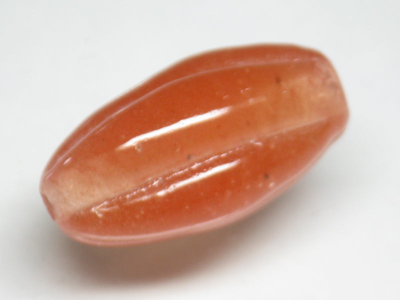 TOKO-BEADS AG099-23S Glass bead 15~16mm AG099-23S 大型ナツメ型ビーズ 15~16mm Asian bead & African bead  Handmade,Lampeork,bead,asia,india,ethnic,parts,accessory,beads とんぼ玉,ビーズ,トンボ玉,アジア,インド,エスニック,手作り,パーツ,アクセサリー